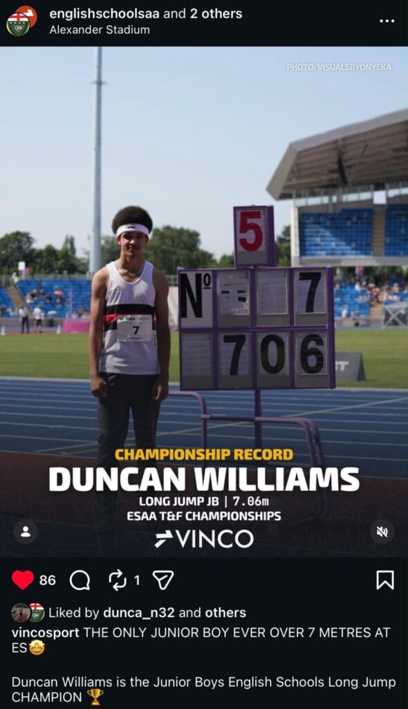 Sports Duncan Williams July 2026